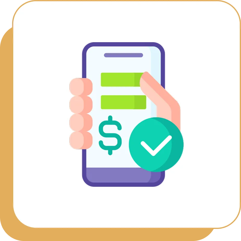 Repay your loan with bank transfer