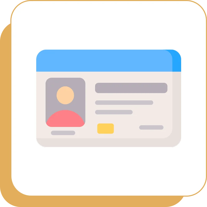 Valid ID required for loan application