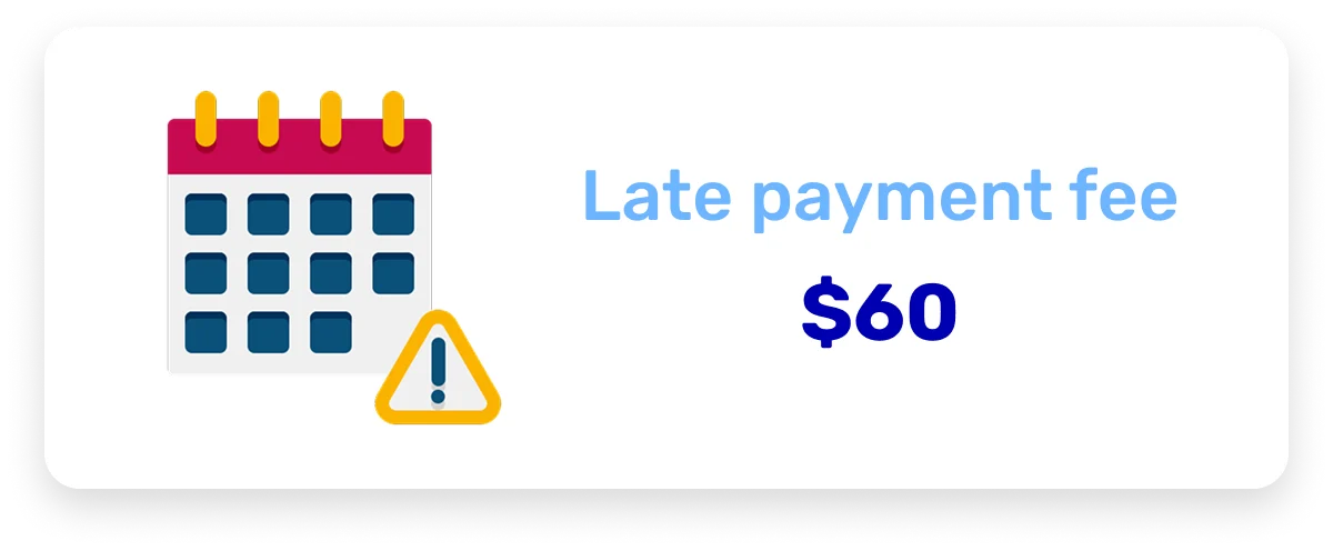 What are the late repayment fees that legitimate money lenders in Singapore can impose